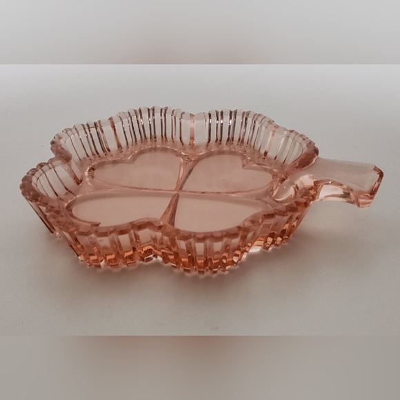 Vintage Bohemia Amber Trinket Dish - Picture 5 of 6